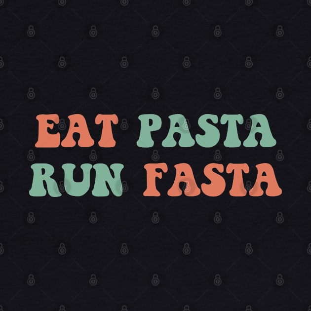 eat pasta run fasta by zaiynabhw